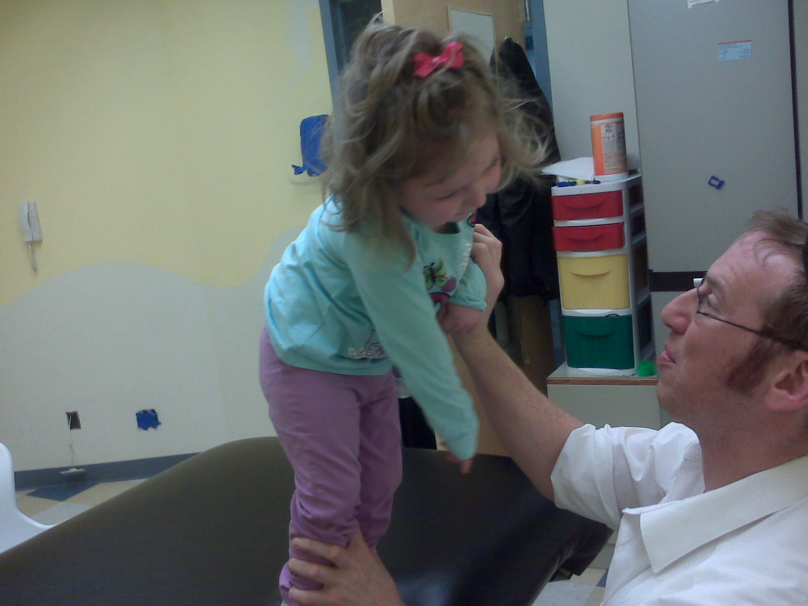 Child benefiting from CME therapy